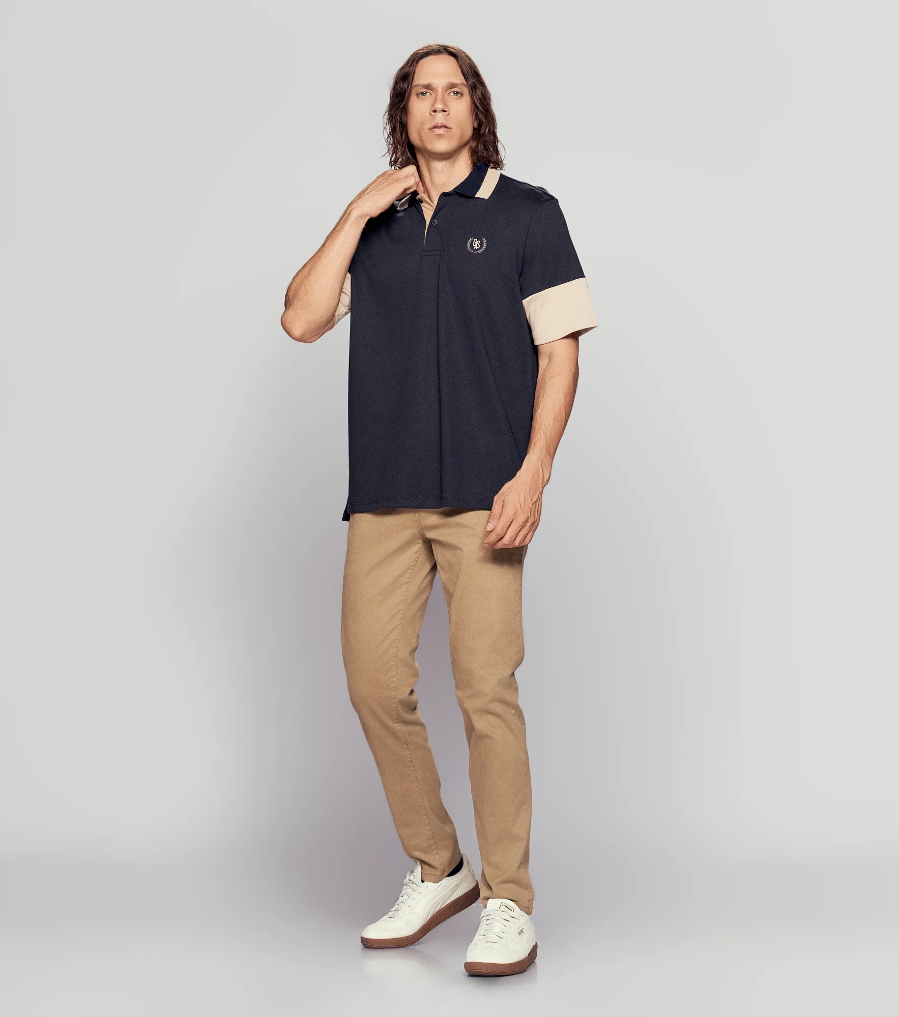 Angelo Polo Relax Fit Masculina Gas 835443 AO
