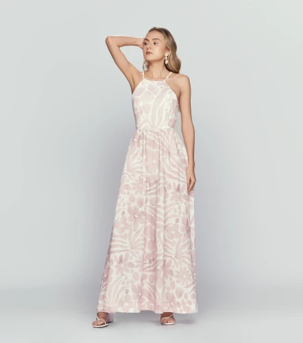 Vestido Largo Para Mujer Mariapaz Derek LovelyRS