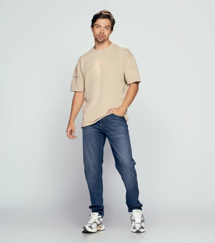 Iron Jairo Jean Tono Medio Con Cremallera UnserAZ