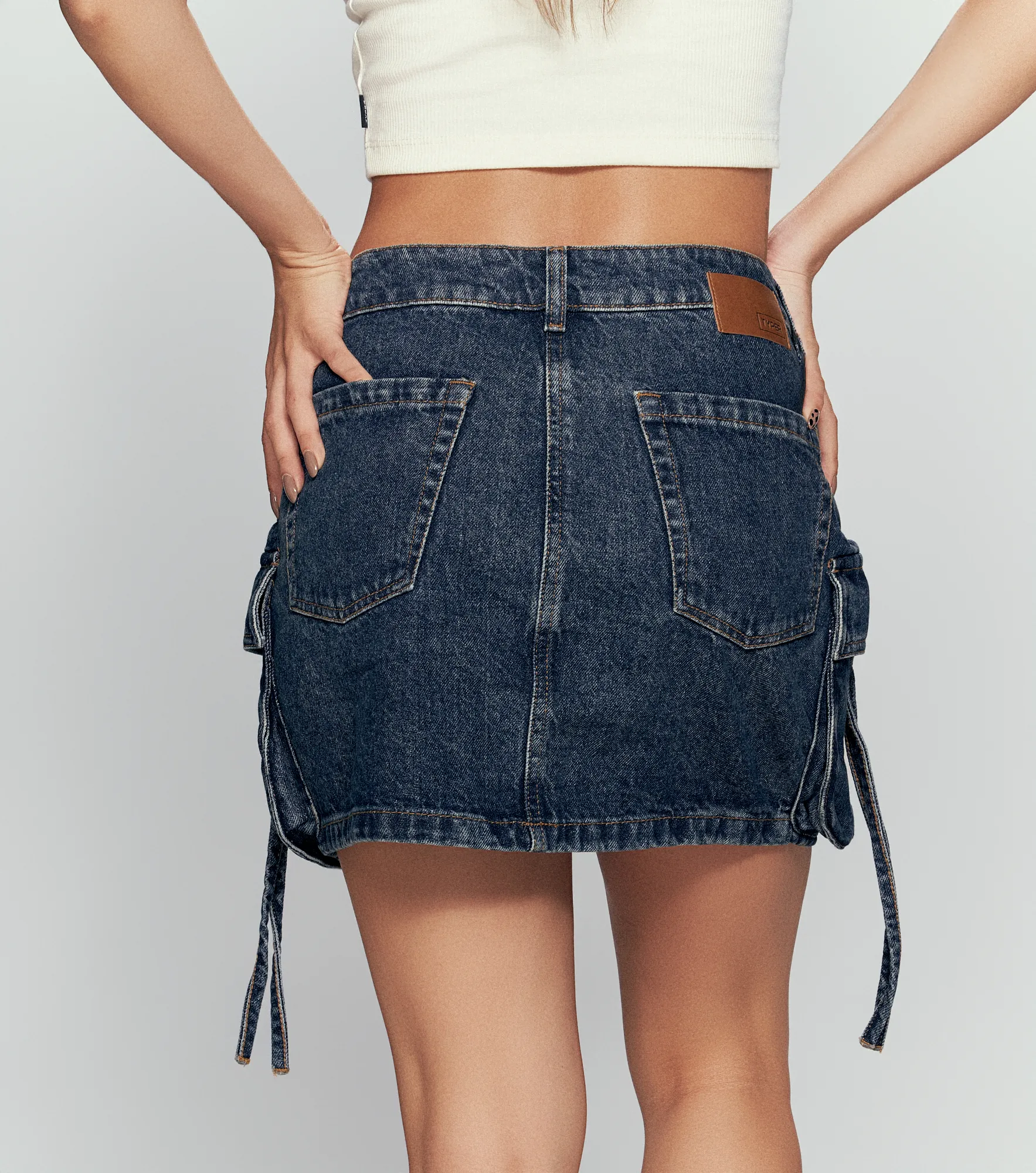 Cristal Falda Corta Tipo Cargo Typer 836201 AZ
