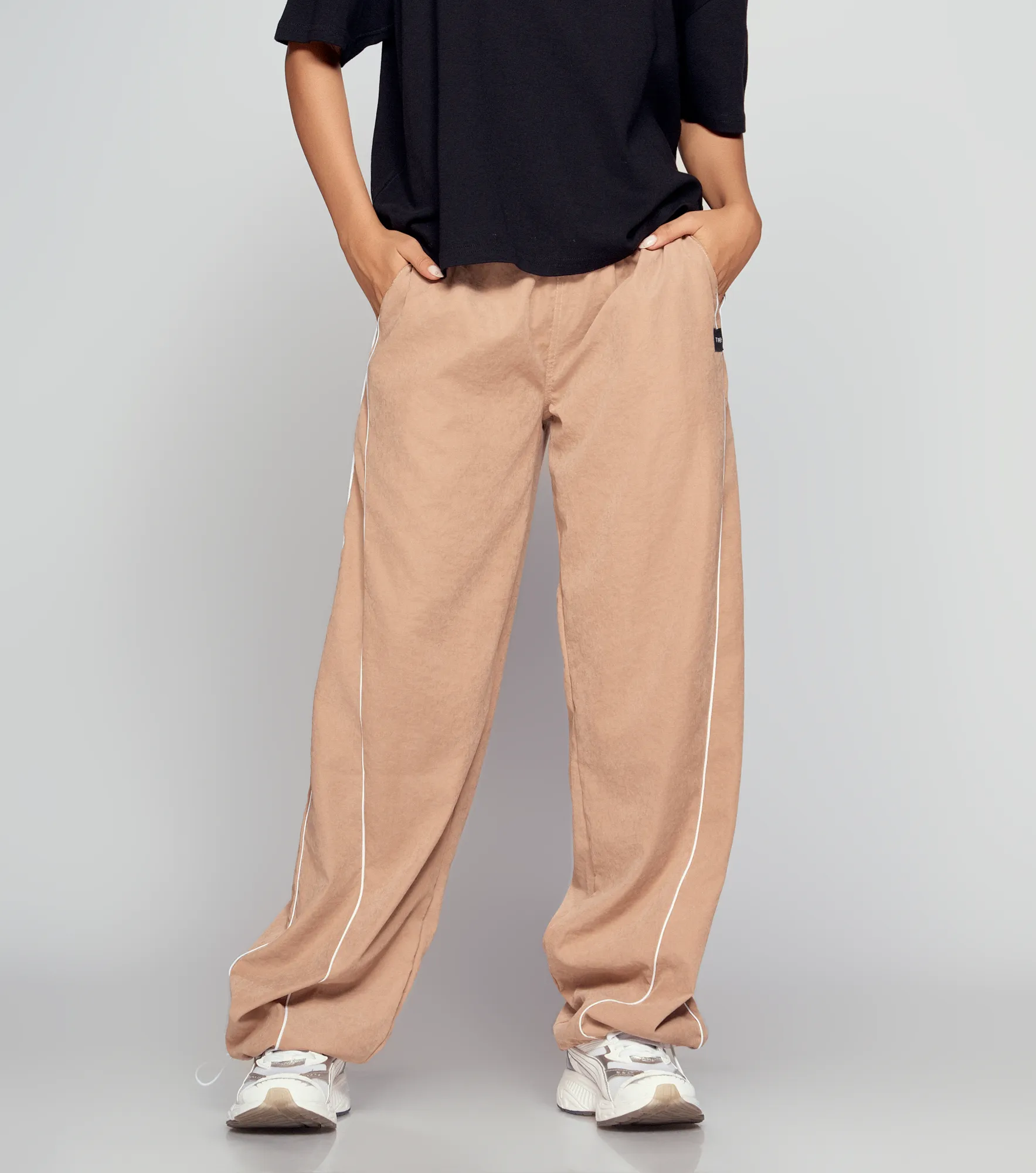 Tamara Pantalon Parachute Con Sesgos TyperKQ