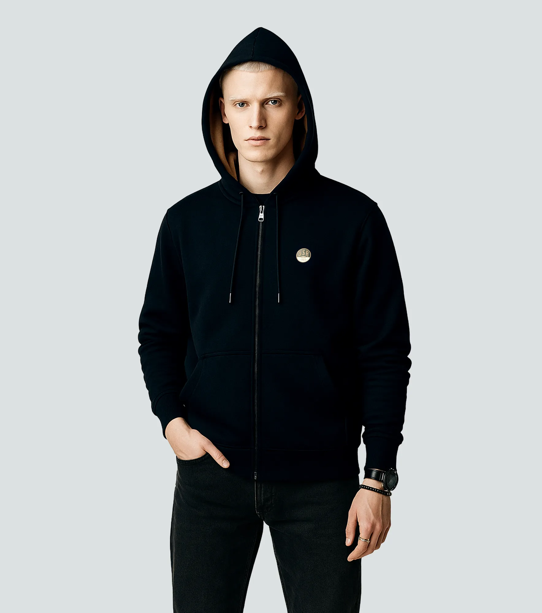 Stiven Buzo Con Cremallera En Frente Unser 836487 NG