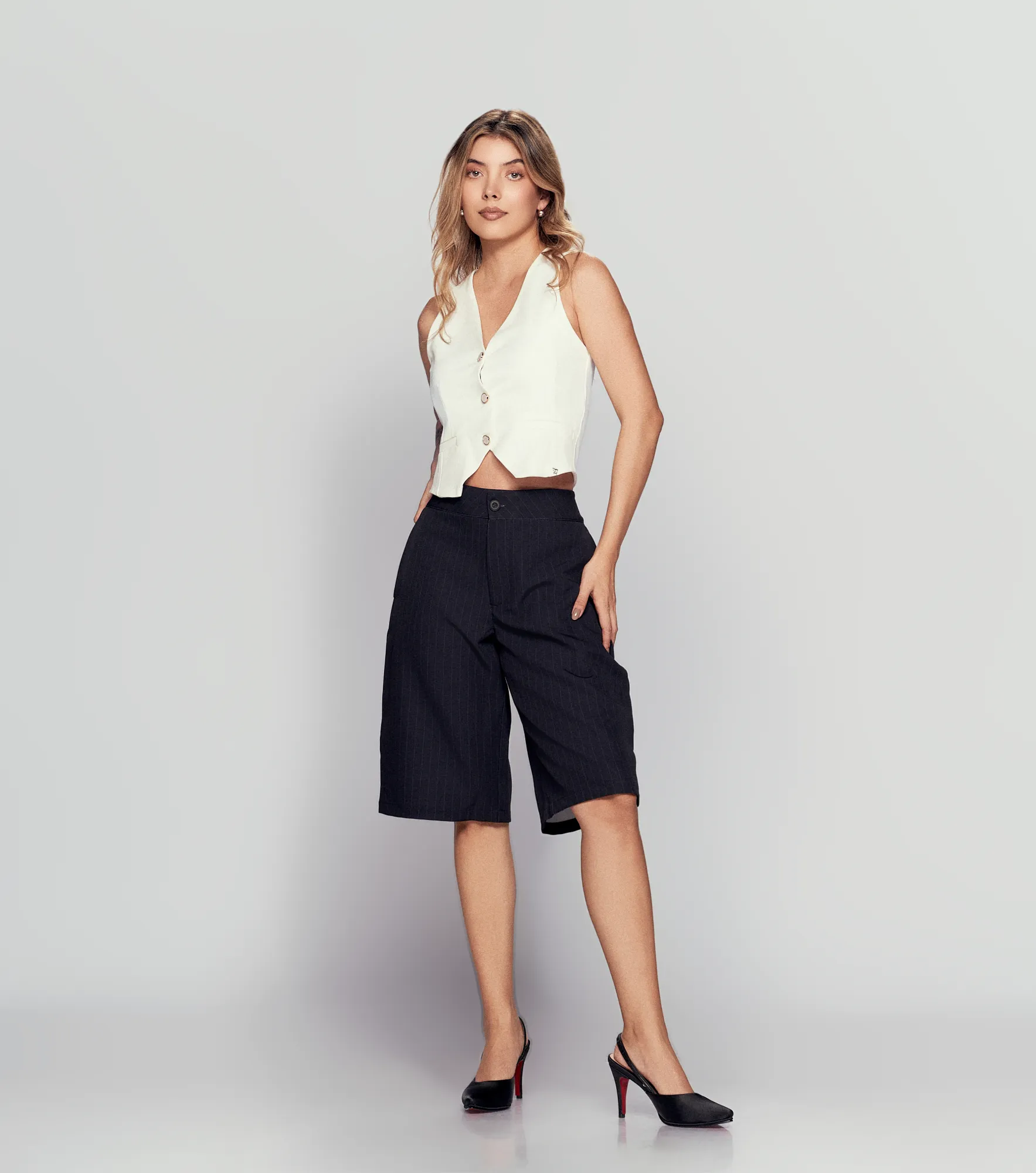 Bermuda Para Mujer Georgina Derek 836581 NG