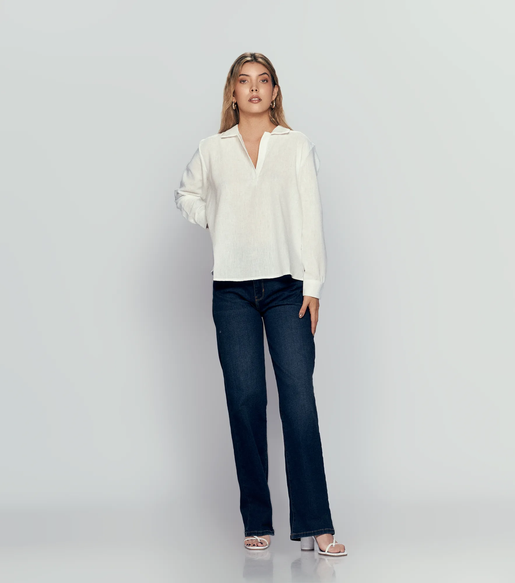Blusa Camisera Para Mujer Janna Derek 836763 BH