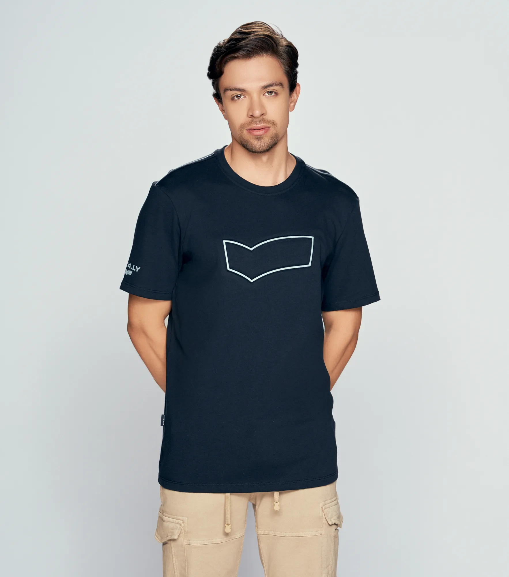 Charlie Camiseta Relax Masculina Gas 835226 AO