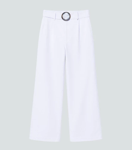 Pantalon Para Mujer Hera Unicolor En Lino DerekBL