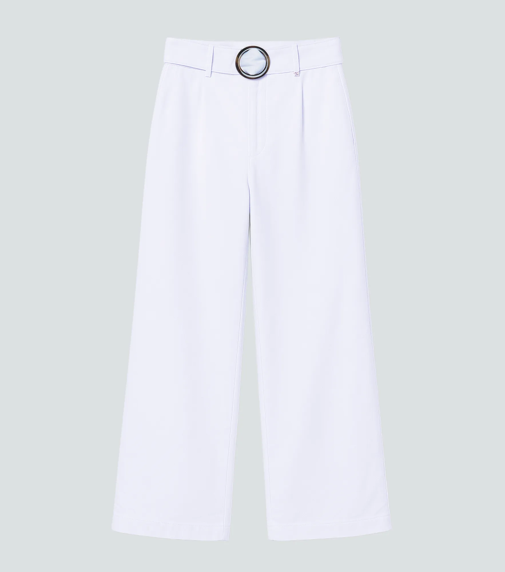 Pantalon Para Mujer Hera Unicolor En Lino Derek 830213 BL