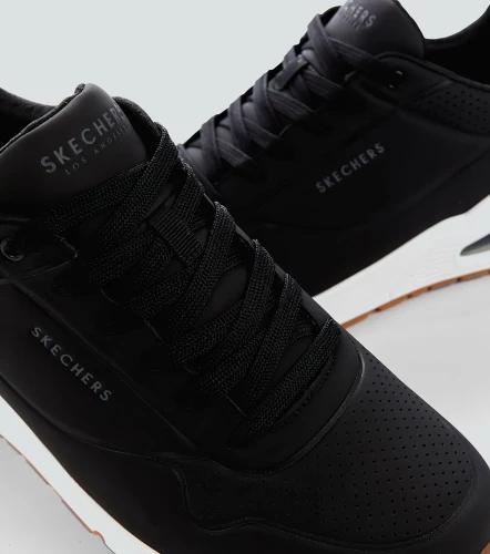 Tennis Lace Up Durabuck Sneaker Stand On Air SkechersNG