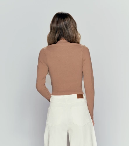 Thali Blusa Manga Larga Slim Fit TyperCF