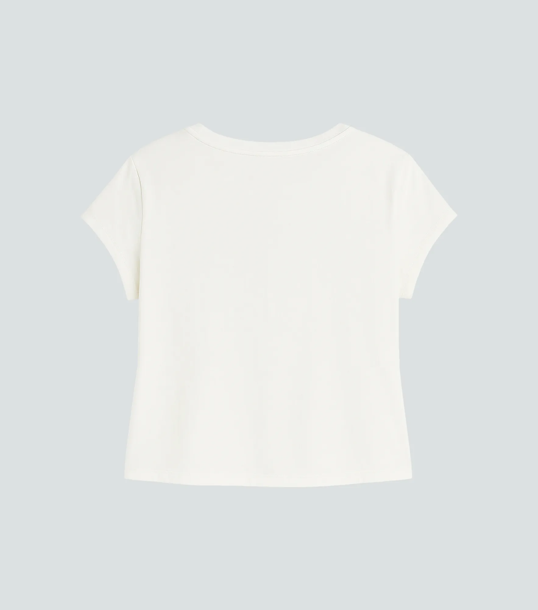 Lorain T Shirt Unicolor Con Piedreria En Hombro Unser 832688 AR