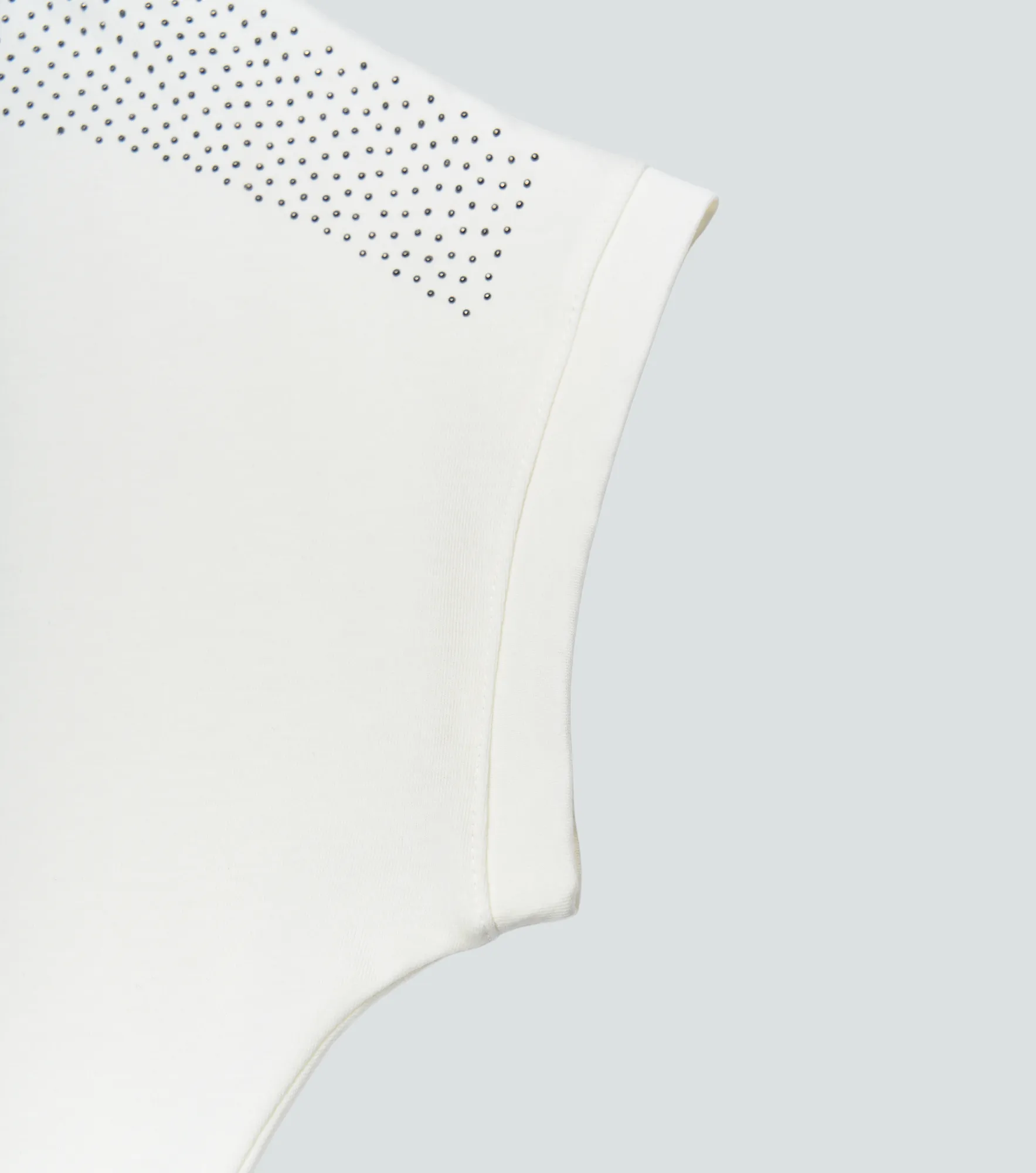 Lorain T Shirt Unicolor Con Piedreria En Hombro Unser 832688 AR