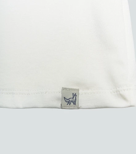 Lorain T Shirt Unicolor Con Piedreria En Hombro UnserAR