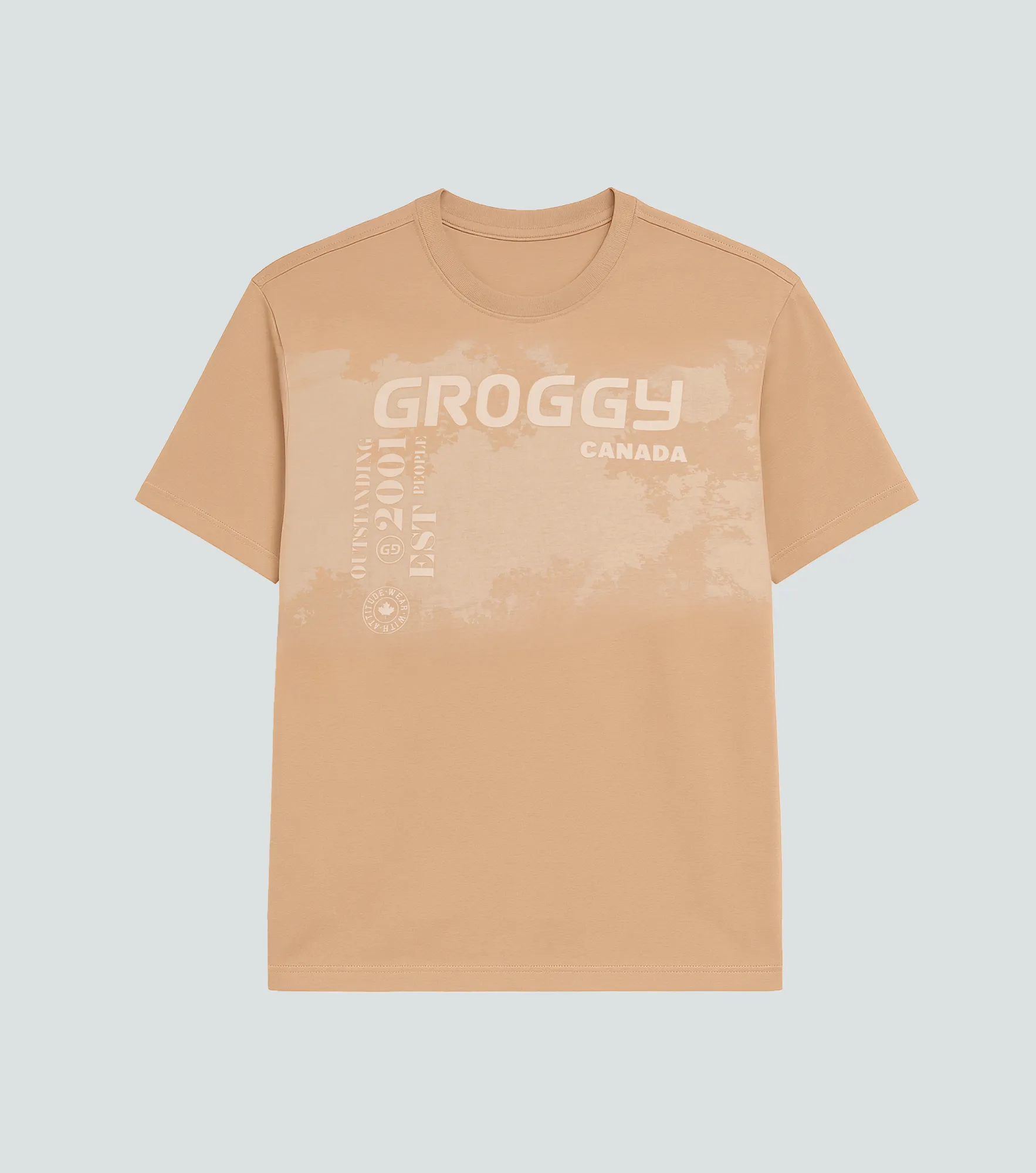 Luke T Shirt Oversize Masculina Groggy 835220 AR