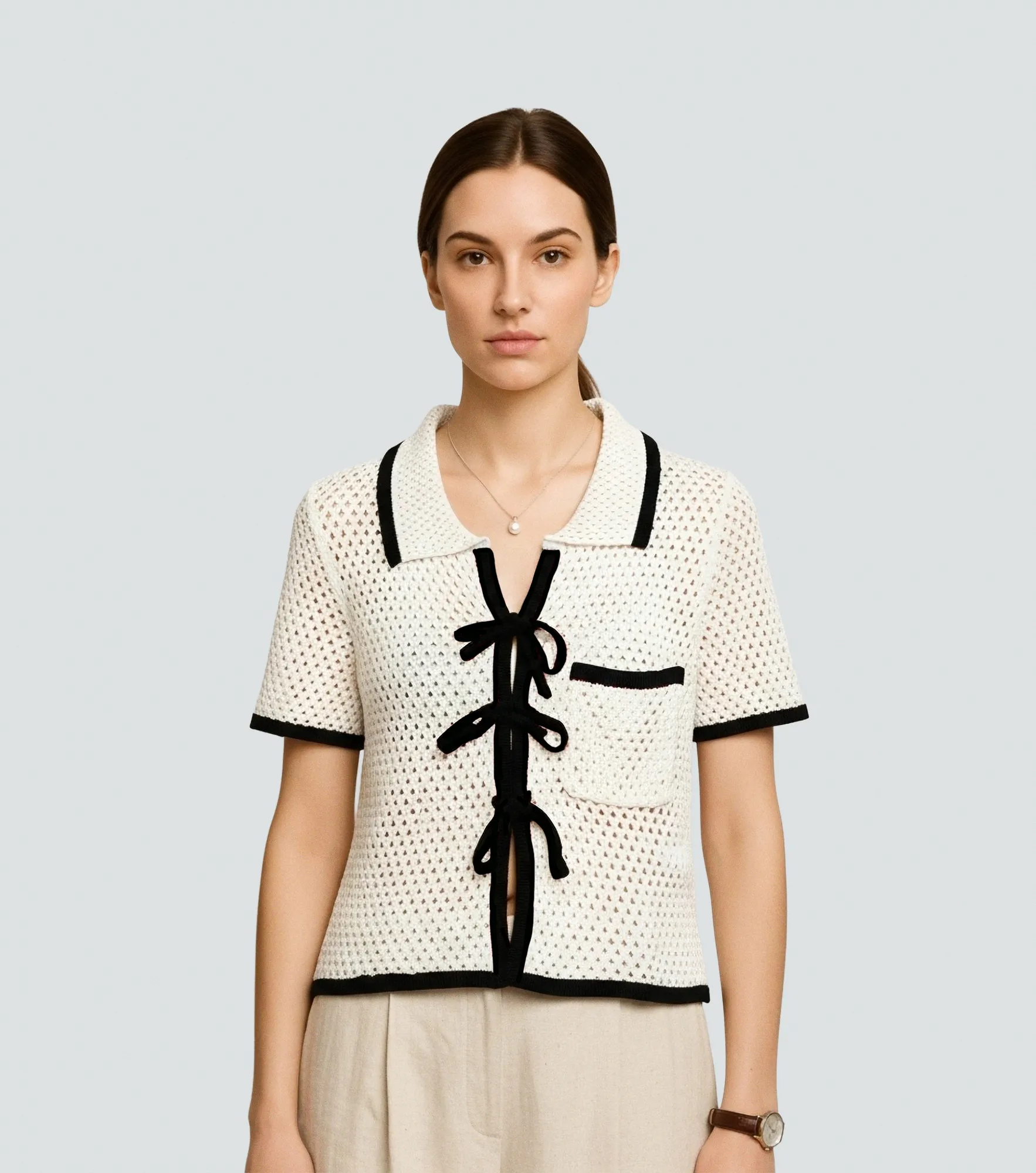 Blusa Tejida Para Mujer Angela Derek 835758 AR