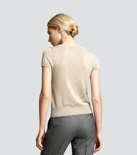 Karen Blusa Tejida Cuello V Con Fajon En Cadera UnserAR