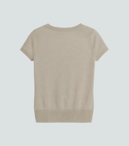 Karen Blusa Tejida Cuello V Con Fajon En Cadera UnserAR