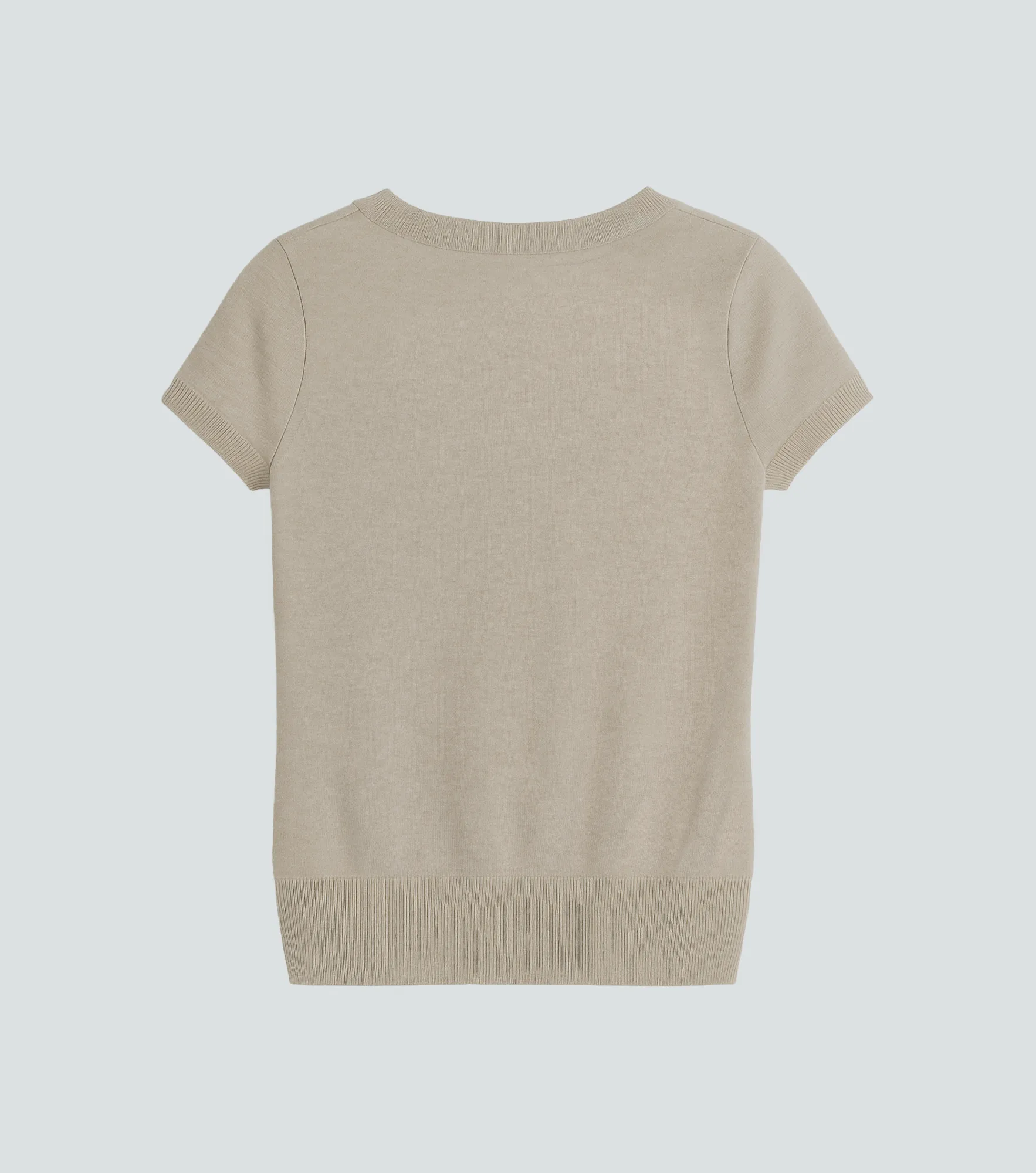 Karen Blusa Tejida Cuello V Con Fajon En Cadera Unser 836557 AR