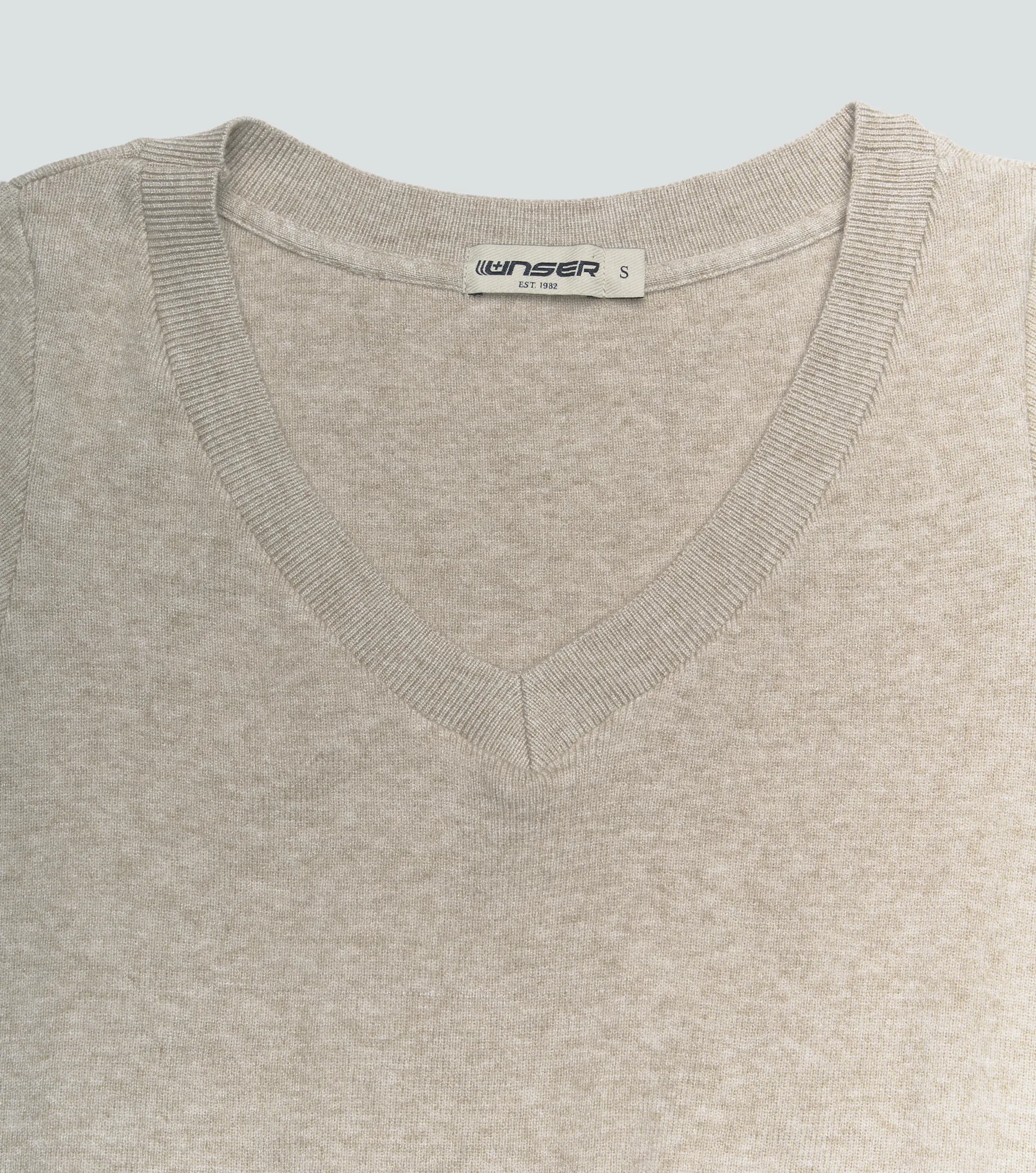 Karen Blusa Tejida Cuello V Con Fajon En Cadera Unser 836557 AR