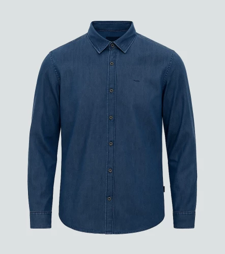 Mute Camisa Denim Masculina GasAZ
