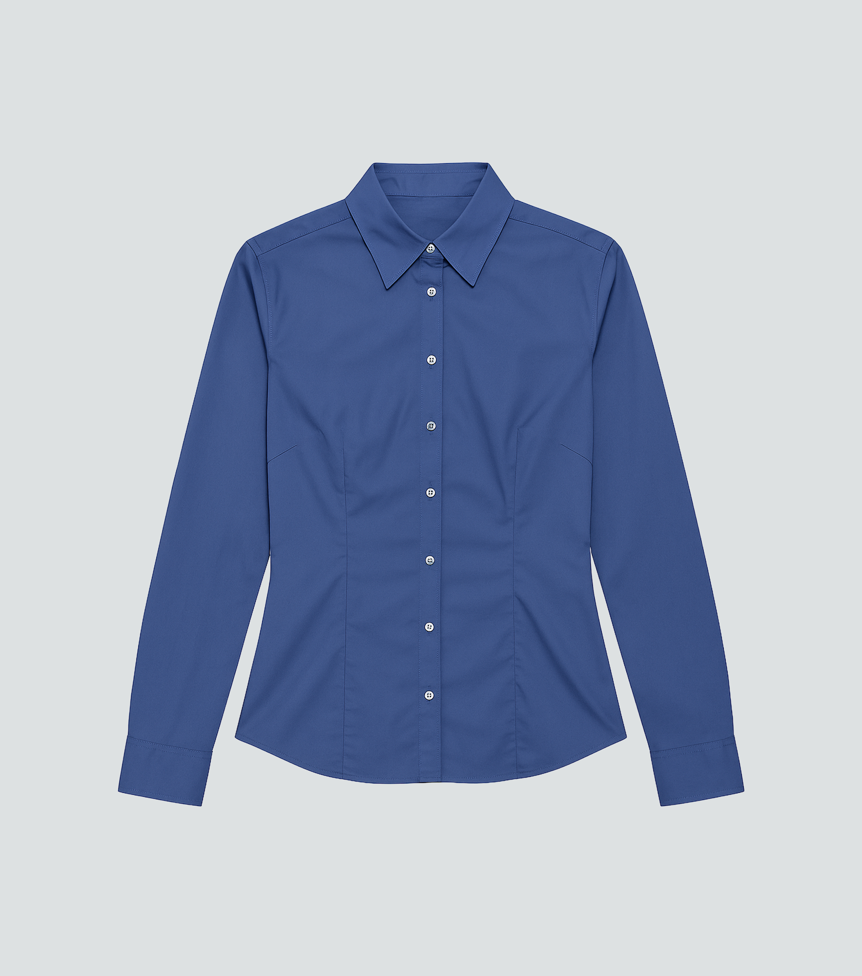 Blusa Camisera Para Mujer Manga Larga Unicolor Derek 834722 AZ