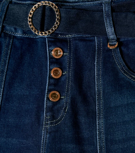Jean Para Mujer Con Cortes Y Proceso DerekAZ