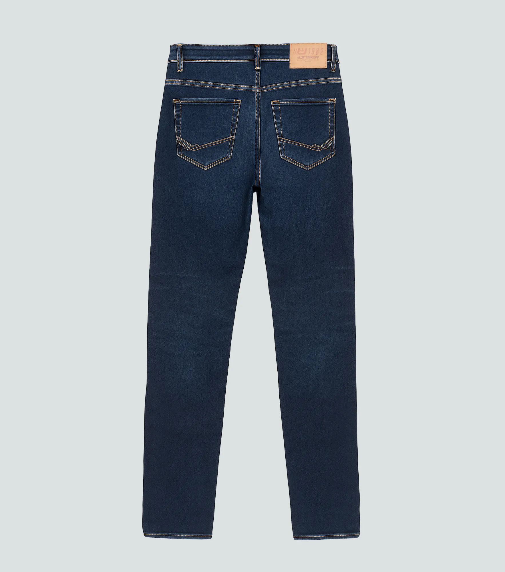 Foil Angel Jean Tono Oscuro Con Desgastes Y Botonera Unser 835502 AZ