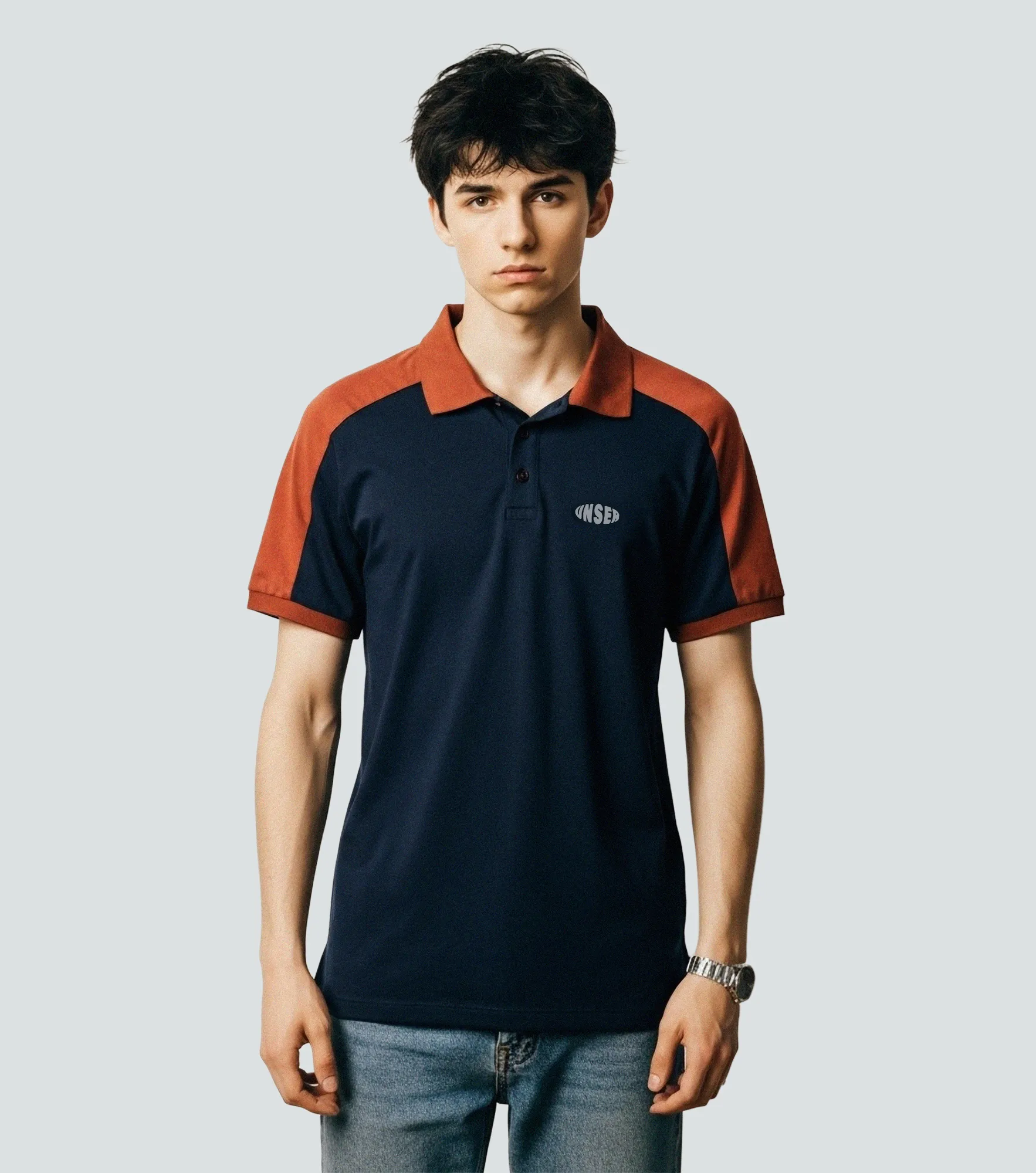 Comfort Migue Polo Con Franja En Hombro Unser 835553 AZ