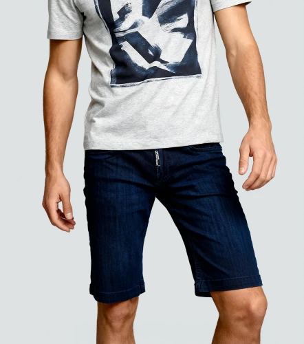 Kenan Bermuda Slim Masculina GroggyAZ