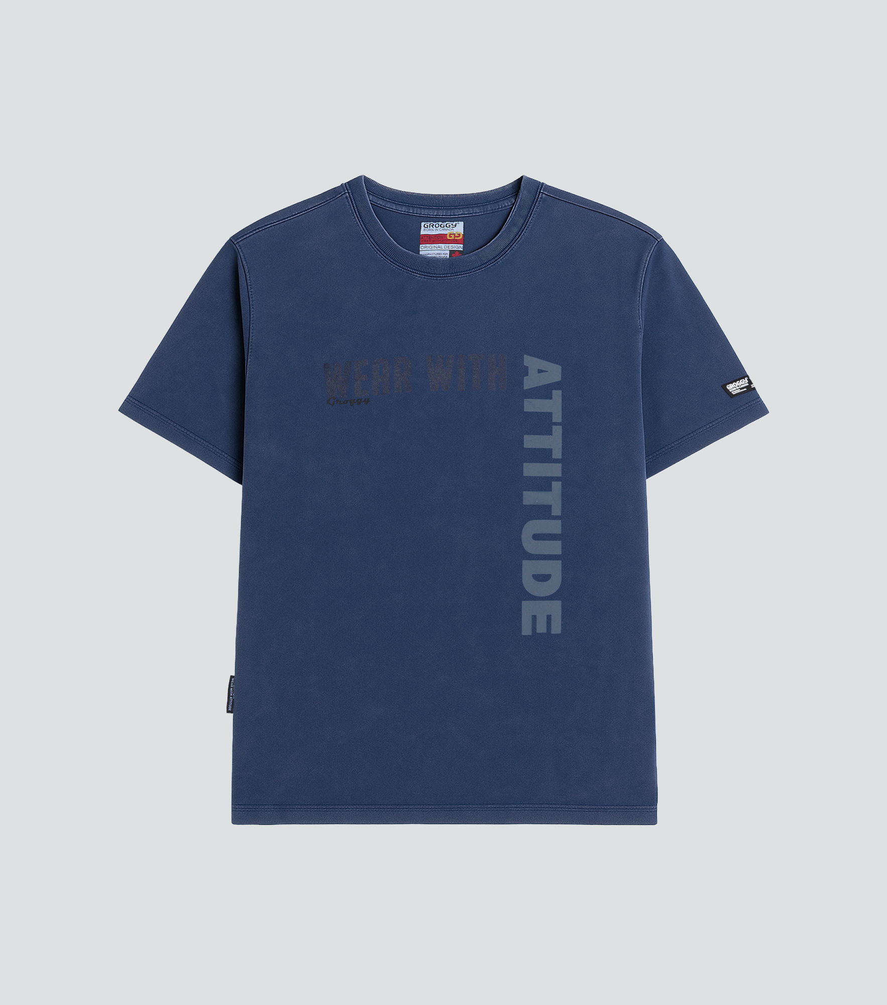 Thion T Shirt Slim Masculina Groggy 835575 AZ