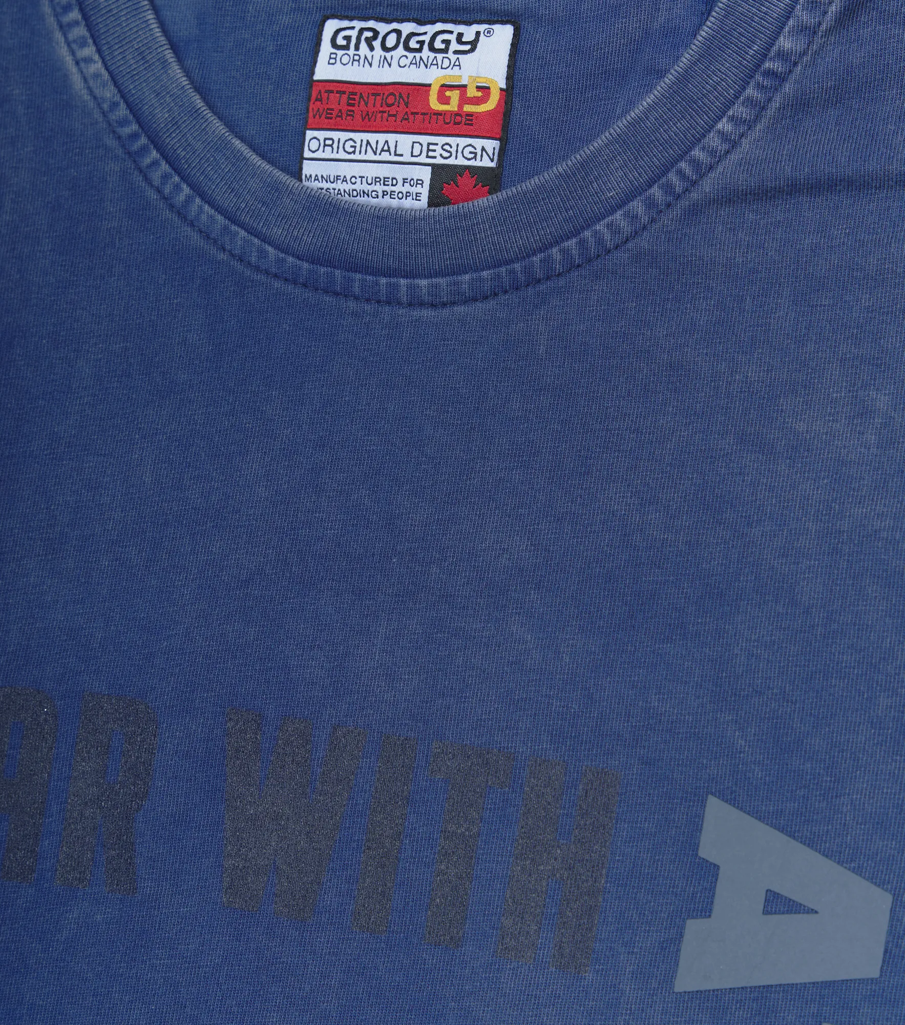 Thion T Shirt Slim Masculina Groggy 835575 AZ