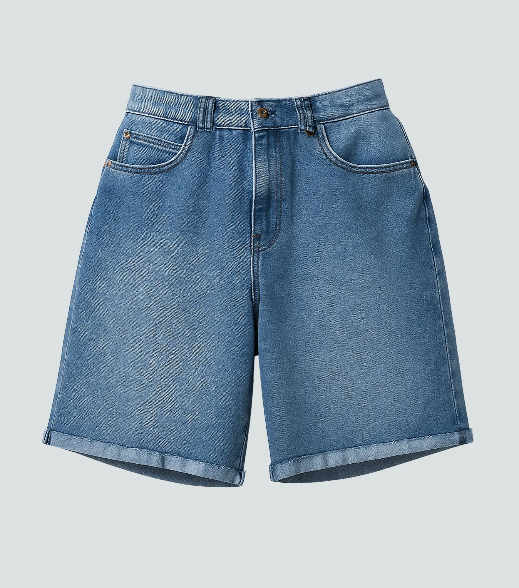 Bermuda Para Mujer En Indigo Con Proceso Derek 835588 AZ