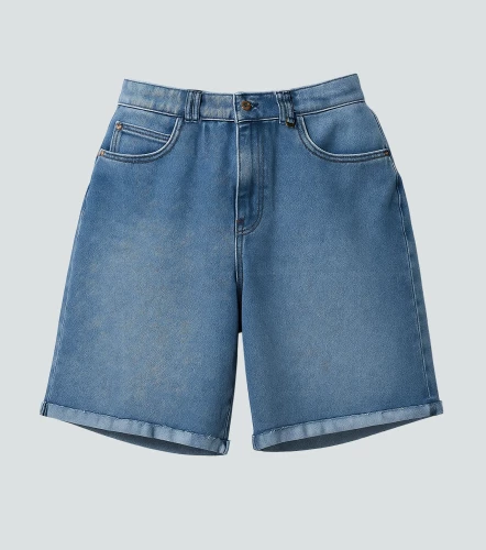 Bermuda Para Mujer En Indigo Con Proceso DerekAZ