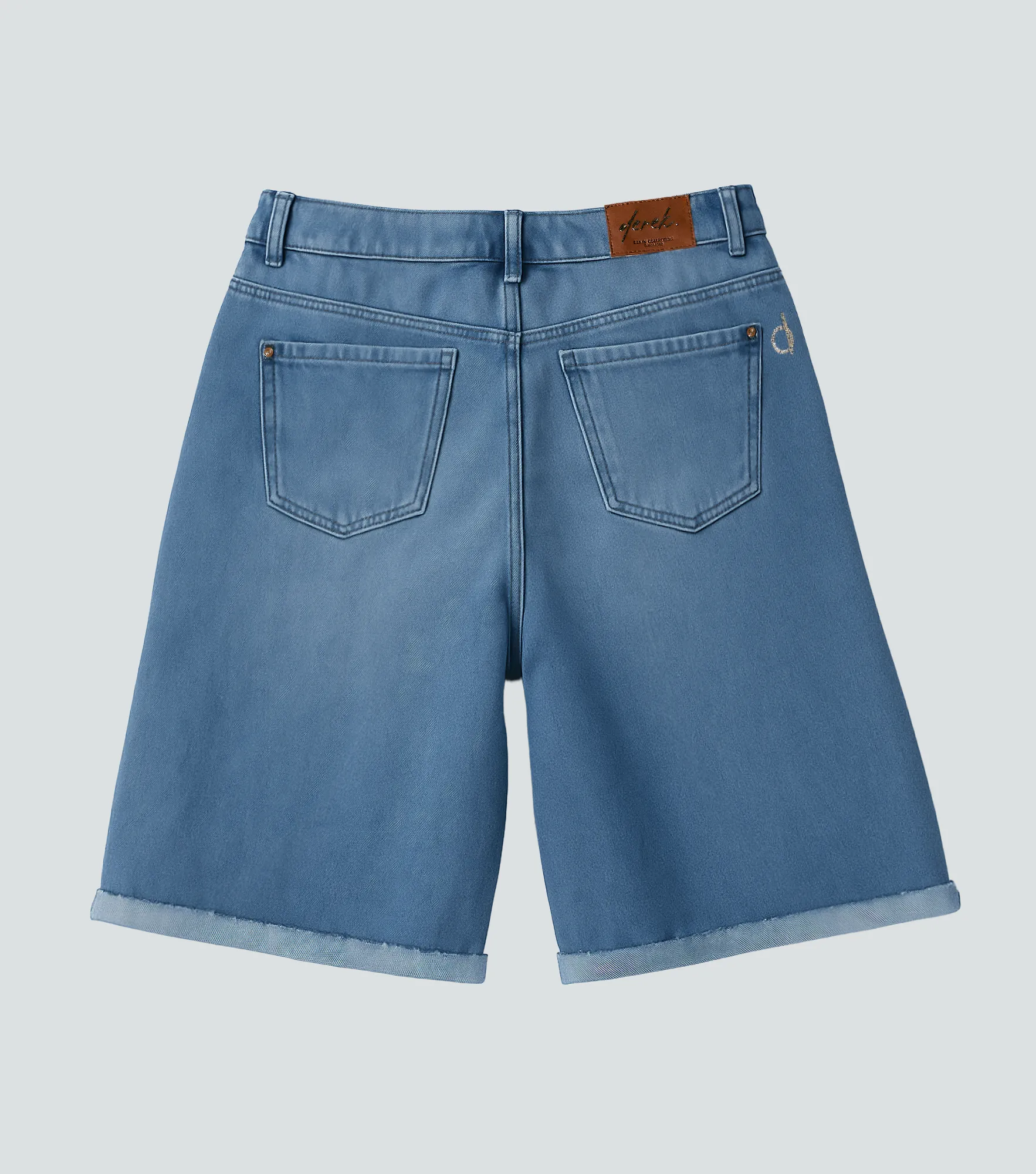 Bermuda Para Mujer En Indigo Con Proceso Derek 835588 AZ