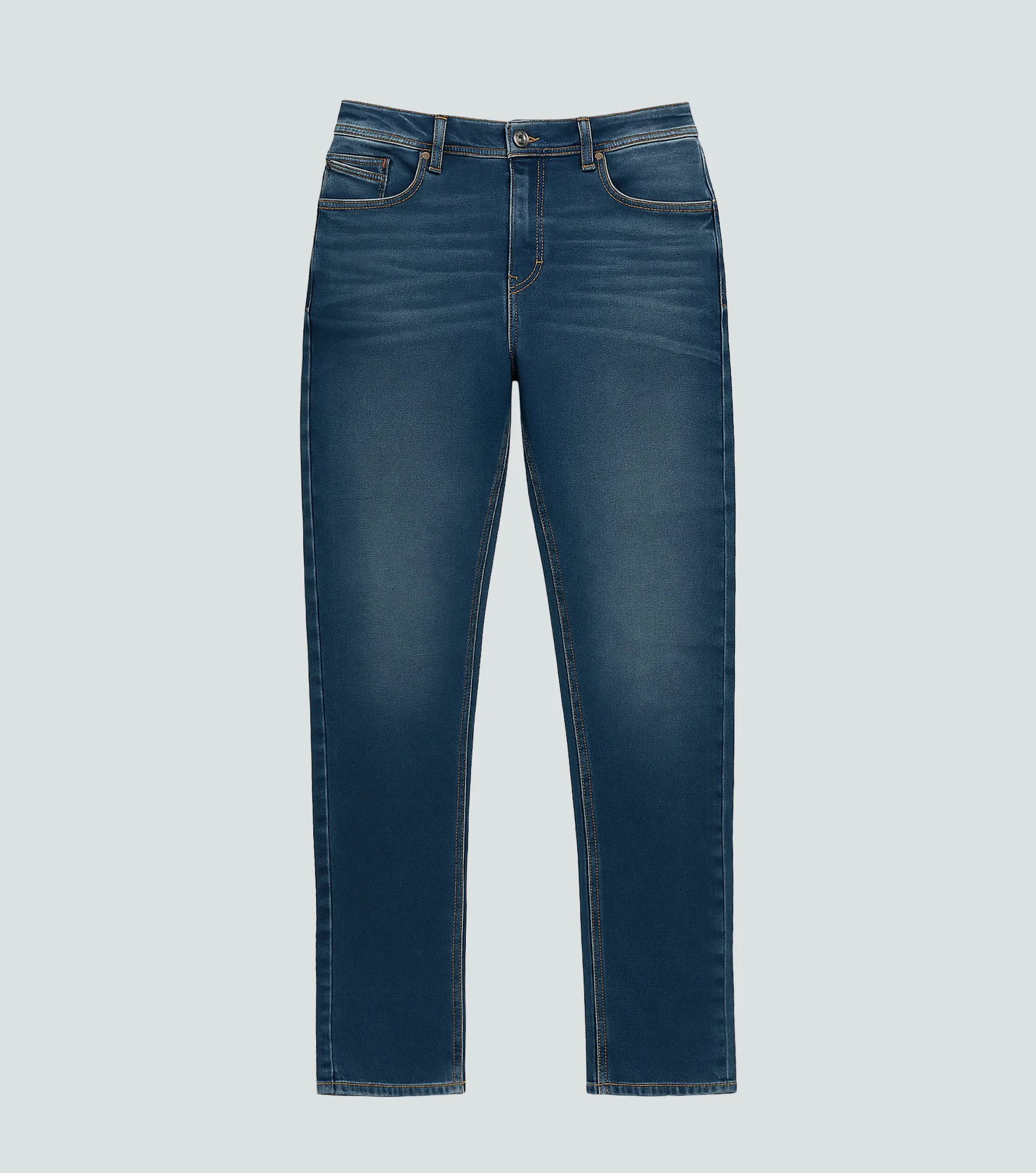 Iron Feder Jean Tono Medio Con Botonera Unser 836553 AZ