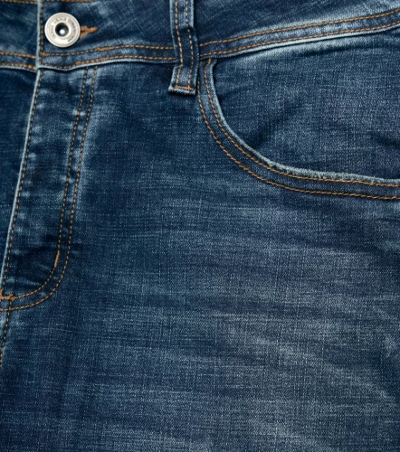 Iron Feder Jean Tono Medio Con Botonera UnserAZ