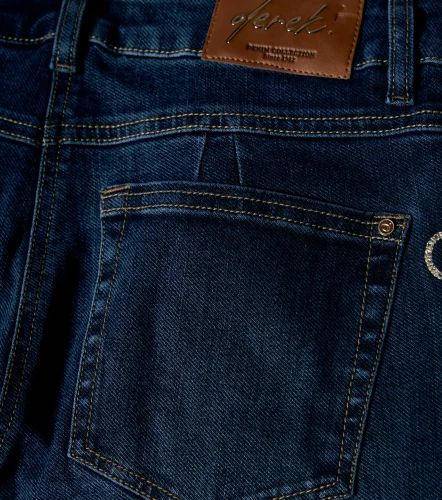 Jean Para Mujer Bota Recta Con Proceso Praga Jeidy DerekAZ