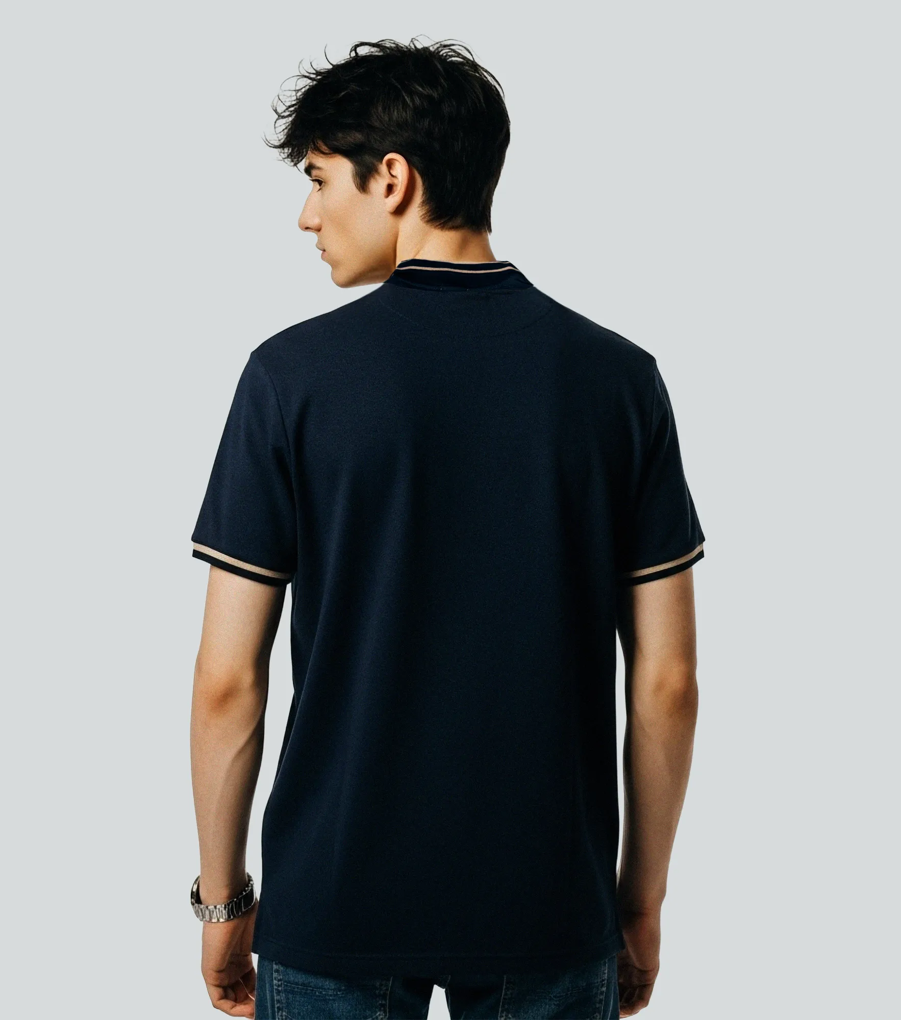 Adler Polo Slim Fit Masculina Gas 834761 AO