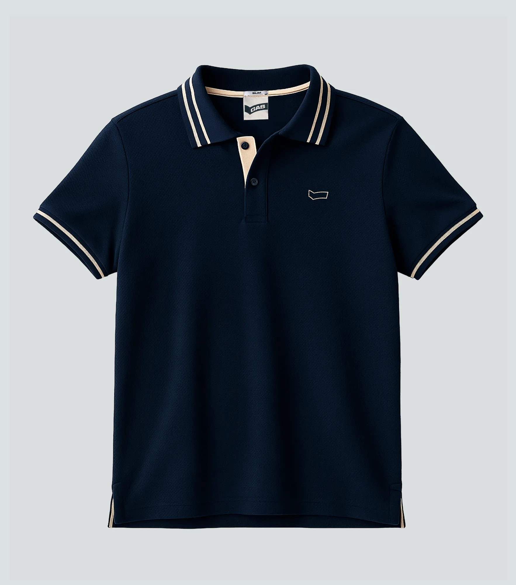 Adler Polo Slim Fit Masculina Gas 834761 AO
