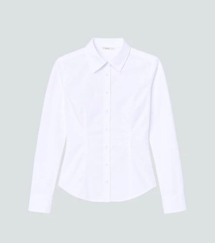 Blusa Camisera Para Mujer Manga Larga Unicolor DerekBL