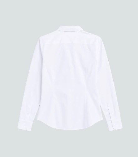 Blusa Camisera Para Mujer Manga Larga Unicolor DerekBL