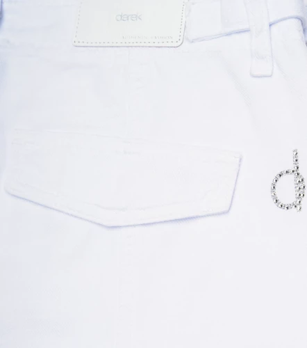 Jean Para Mujer Tipo Cargo Unicolor Barcelona Olivia DerekBL