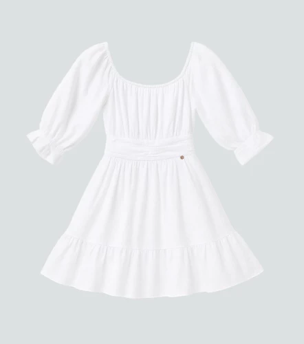 Vestido Para Mujer Corto Unicolor Jennifer DerekBL