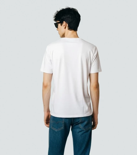 Slim Izan T Shirt Unicolor Con Estampado UnserBL