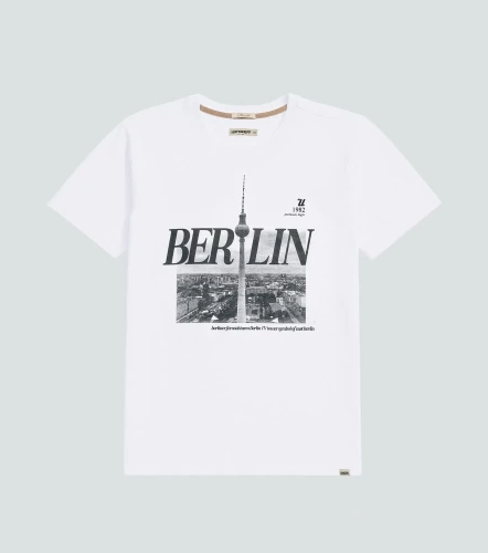 Slim Izan T Shirt Unicolor Con Estampado UnserBL