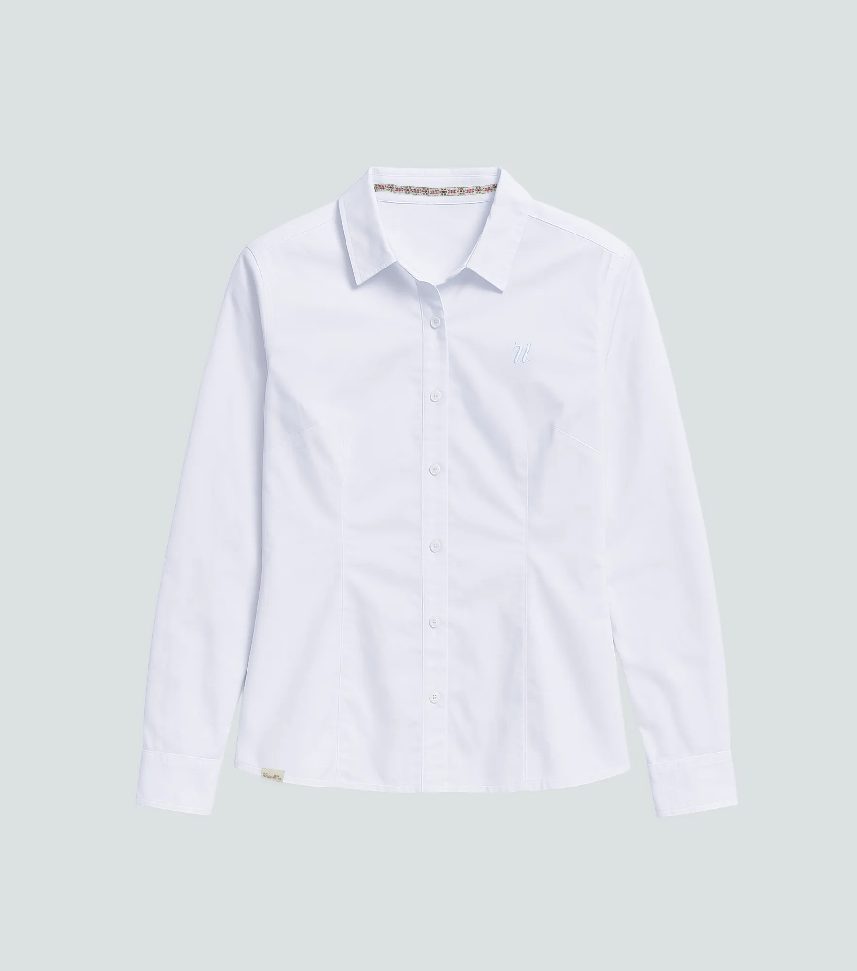 Sonia Blusa Camisera Manga Larga Con Cinta En Contraste Unser 836686 BL