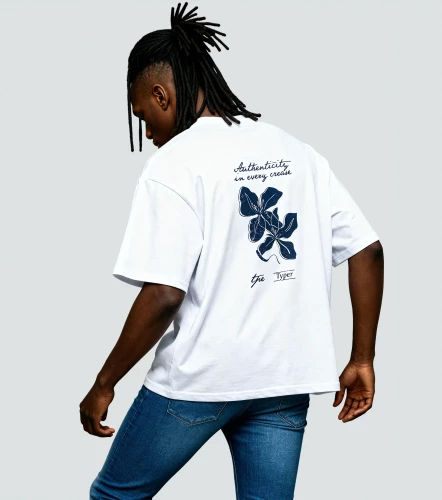 Damian T Shirt Boxy Estampada TyperBL