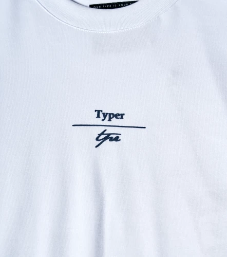 Damian T Shirt Boxy Estampada TyperBL