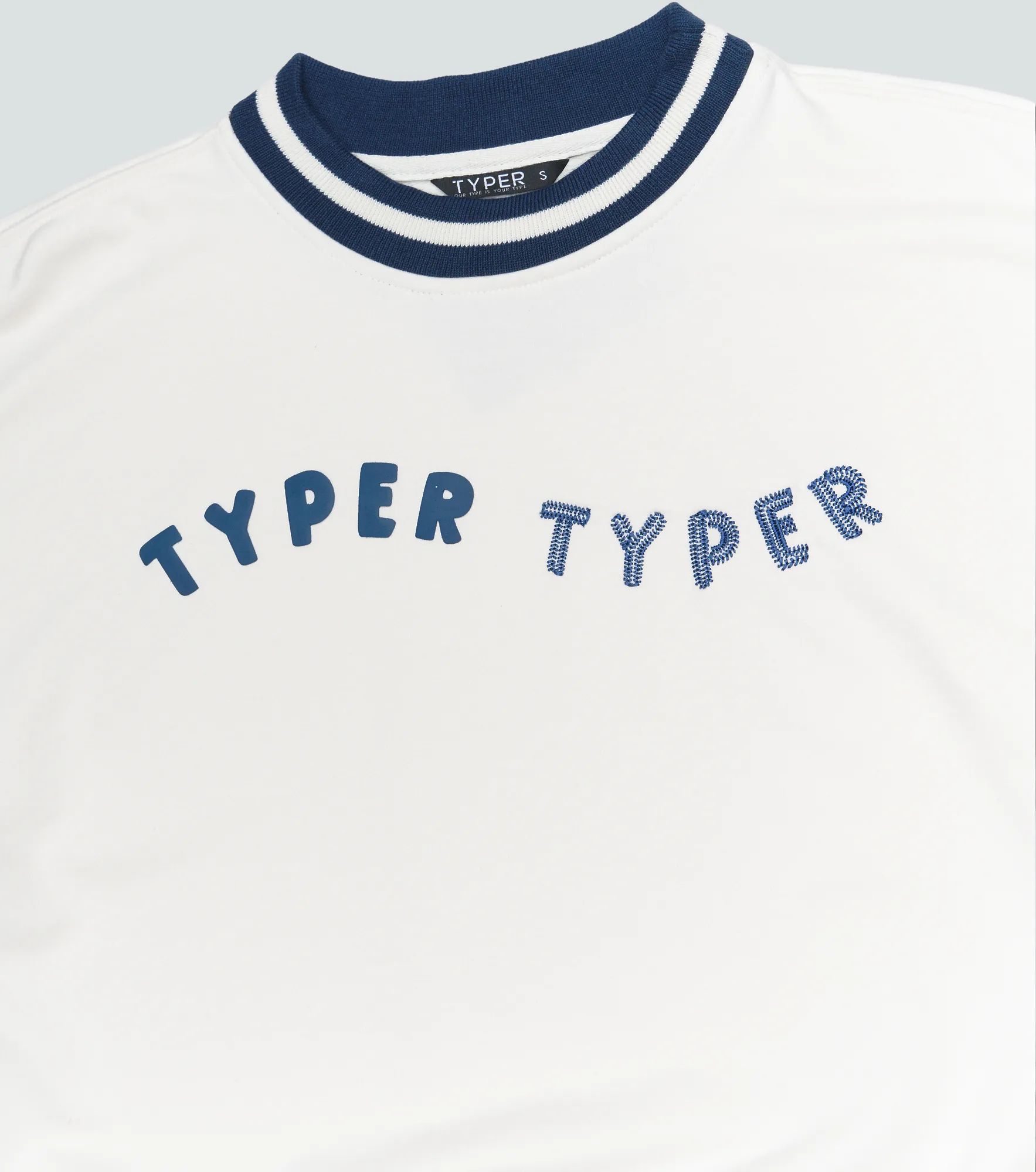 Zary Camibuzo Oversize Bordado Typer 835486 