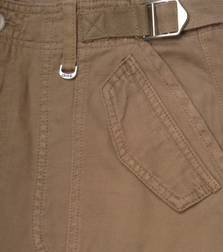 Jean Para Mujer Tipo Cargo Unicolor Barcelona Olivia DerekKQ