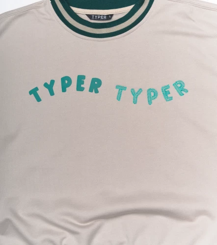 Zary Camibuzo Oversize Bordado TyperKQ